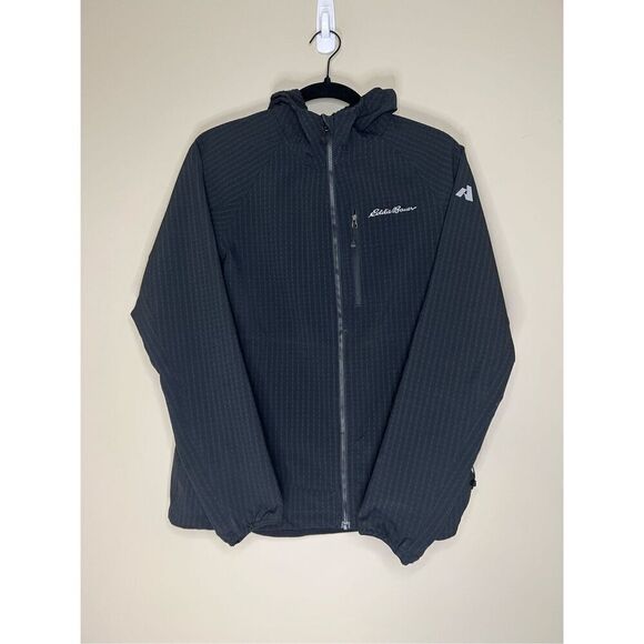 Eddie Bauer Sandstone Backbone Grid Hoodie - Picture 1 of 4